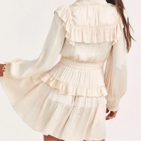 LoveShackFancy Cream dress - Picture 3 of 5